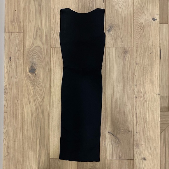 💠 NWT ZARA Knit Open-back Bodycon Dress (S) - Picture 4 of 8